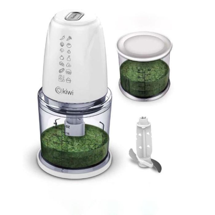 MINI HACHOIR KIWI KSI-8204 - BLANC 