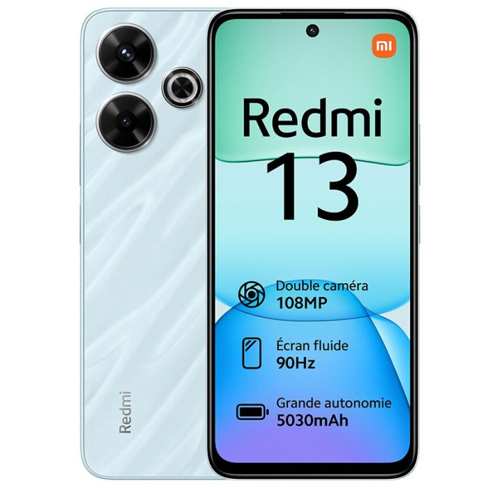 PORTABLE XIAOMI REDMI 13 8GO|128GO  - BLEU