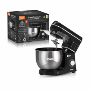 Robot Pétrin Raf R.6618B 8L - 1400W - Noir