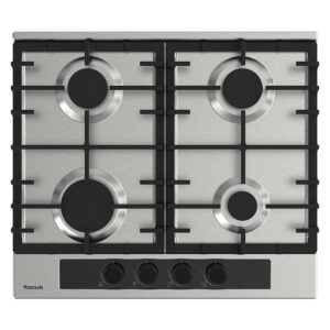 Plaque De Cuisson 4 Feux Focus F402X - 60Cm - Inox
