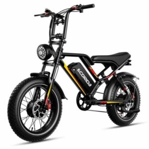 Bicyclette Électrique Ecoride Er2 Fh - 1000W - Noir