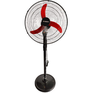Ventilateur Sur Pied 20" Fresh Fr-V20 - Noir et Rouge