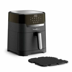 Friteuse 4.2L Sans Huile Moulinex Easy Fry Ez505810 - Grill Digital - 1550W - Noir