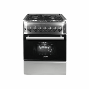 Cuisinière à Gaz 4 Feux Orient - Avec Tourne Broche - Inox - Oc-60-60Tti