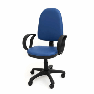 Chaise Secrétaire Brio - Haut Dossier - Avec Accoudoirs