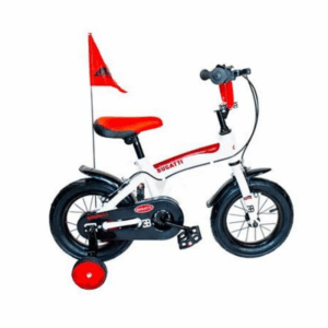 Velo 16" Ferrari Fe16 - Blanc Et Rouge