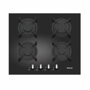 Plaque De Cuisson 4 Feux Focus F409B - 60 Cm - Vitro Crystal - Noir