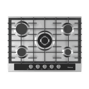 Plaque De Cuisson Encastrable 5 Feux Focus F403X - 70Cm - Inox