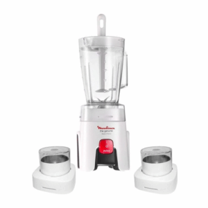Blender Genuine Moulinex Avec 2 Accessoire Lm242B25 - 500W - Blanc
