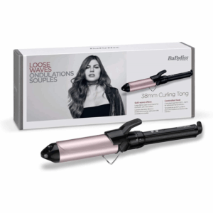 Fer À Boucler Babyliss C338E - 38Mm - Noir Et Rose