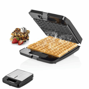 Gaufrier Kiwi Ksm-2440W - 1400 W - Noir Et Gris