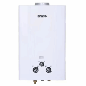 Chauffe Bain Emrod 10L Chauf-10Emr - Gaz De Bouteille - Blanc