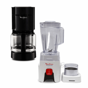 Pack Moulinex Blender Lm241B25 Et Cafetiére Uno Fg121811