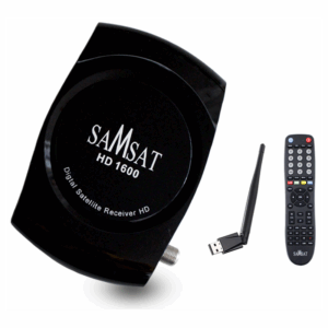 Récepteur Samsat Hd1600 Super - Noir