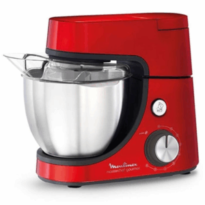 Robot Pétrin Moulinex Masterchef Gourmet Avec Blender Qa518G10 - 1100W - Rouge