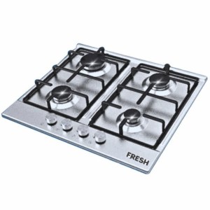 Plaque De Cuisson 4Feux Fresh Shf408X 60Cm - Inox