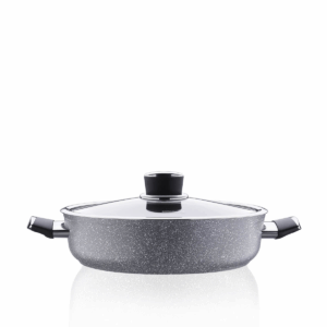 Cocotte Courte Palma 24Cm A3905 Korkmaz - Granite