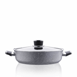 Cocotte Courte Palma 26Cm A3906 Korkmaz - Gris