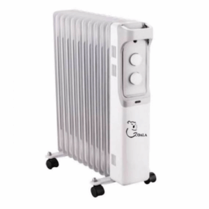 Radiateur Bain D'Huile Coala Bh1500 - 7 Élements - 1500W - Blanc