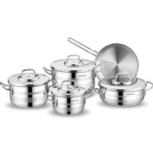 Set De 9 Piéces Korkmaz Astra A2050 - Inox