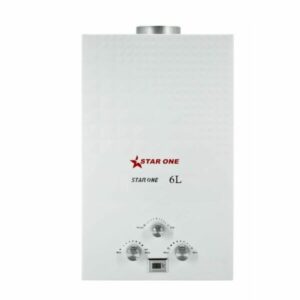 Chauffe Bain 6L Starone - Gaz A bouteille - Blanc