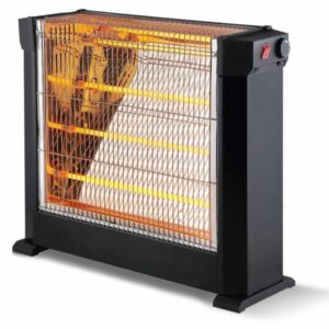 Chauffage Électrique Franco FR3875 - 2200W - Noir