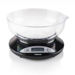 Balance De Cuisine KW-2430 Avec Bol - 2KG - Noir
