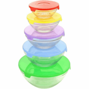 Set 5 Bols Pour Micro-Onde