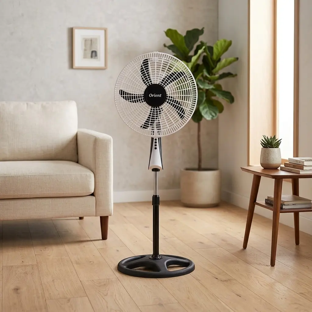 Ventilateur ORIENT avec Pied (OV-1812P2) – Image 2