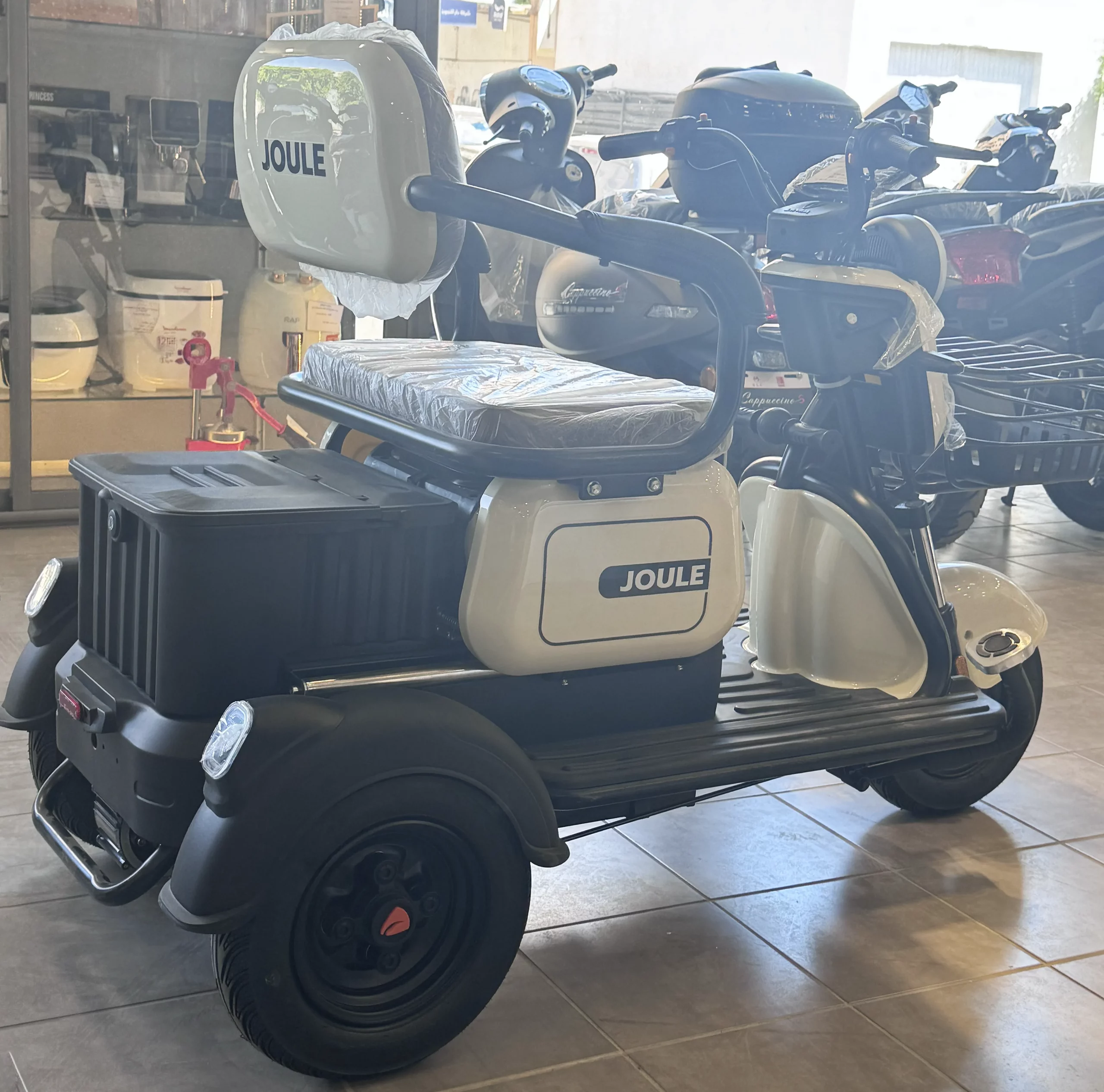 Scooter électrique ZIMOTA Joule 3 Roues - Blanc – Image 5