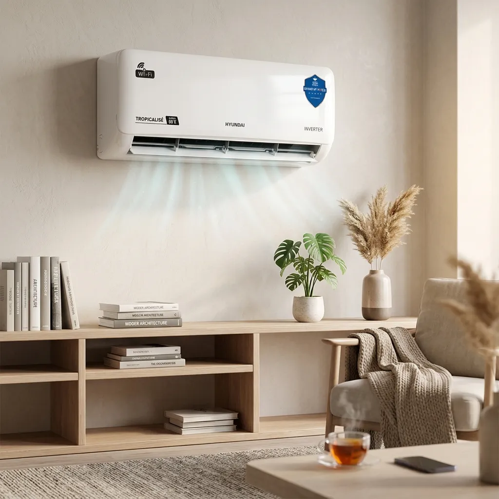 Climatiseur HYUNDAI 18000BTU Inverter T3 Chaud Froid - HY2-18.INV – Image 2