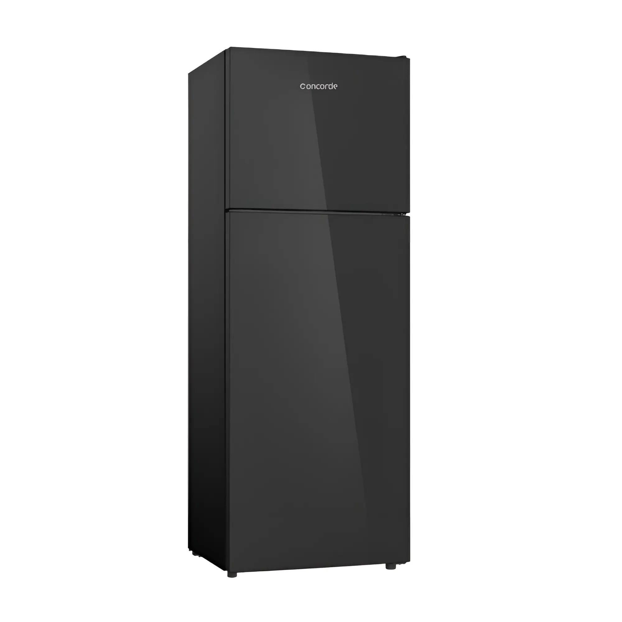 Réfrigérateur CONCORDE 460 Litres Defrost Double Porte Vitro-Black Glass - VTH20-46B