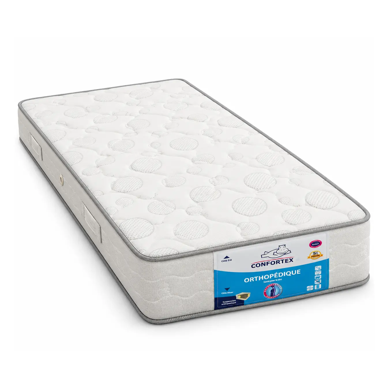 Matelas à Ressorts Orthopédique Confortex (190cmx160cm)
